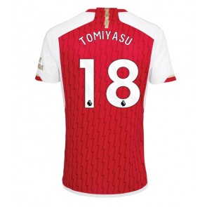 Arsenal Takehiro Tomiyasu #18 Replika Hjemmebanetrøje 2023-24 Kortærmet